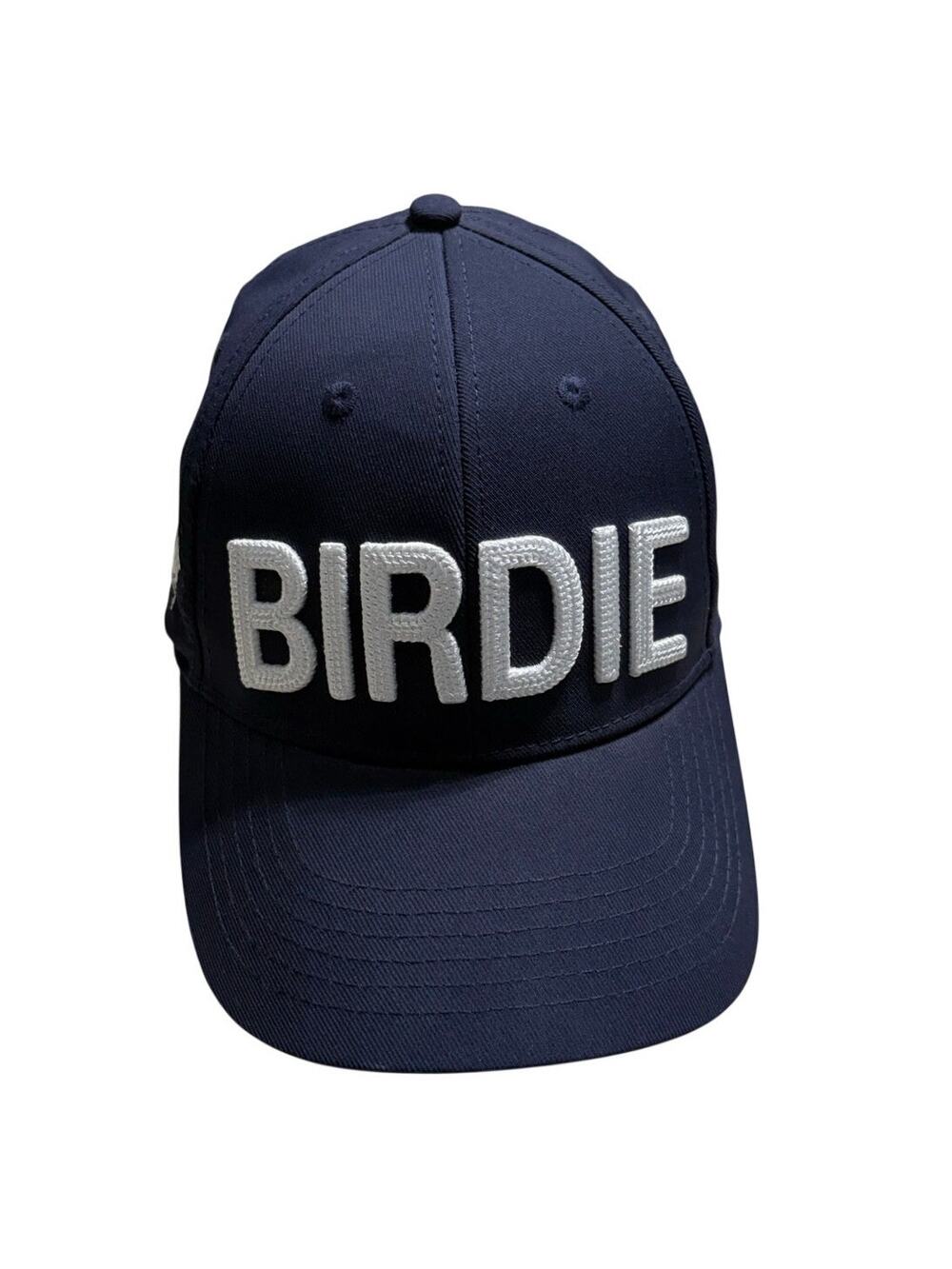 2Putt Golf BIRDIE Hat Baseball Cap Navy Blue White One-Size Snapback Adjustable
